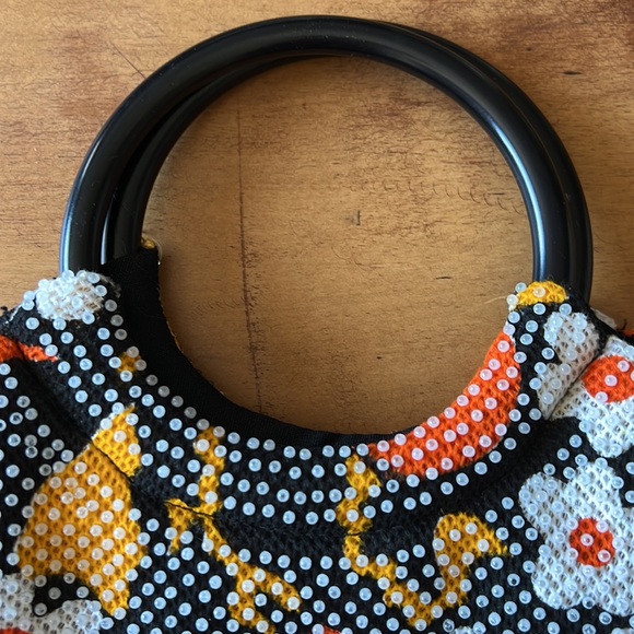 Vintage Floral Beaded Bag - Picture 3 of 10